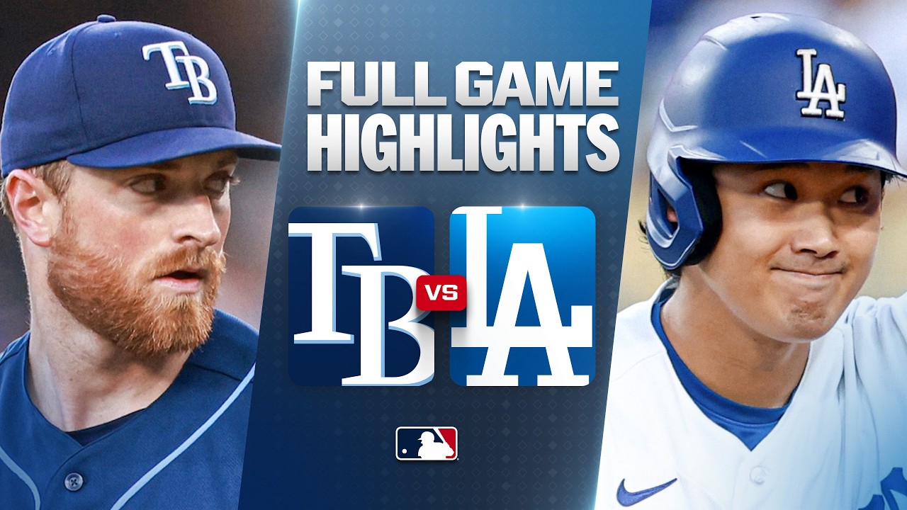 RAYS vs. DODGERS Full Game Highlights (6/16/26) | MLB Highlights