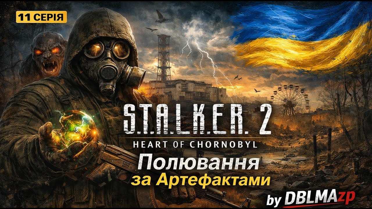 Тут виживають не всі… артефакти чекають | S.T.A.L.K.E.R. 2: Heart of Chornobyl Серія №11 | UA