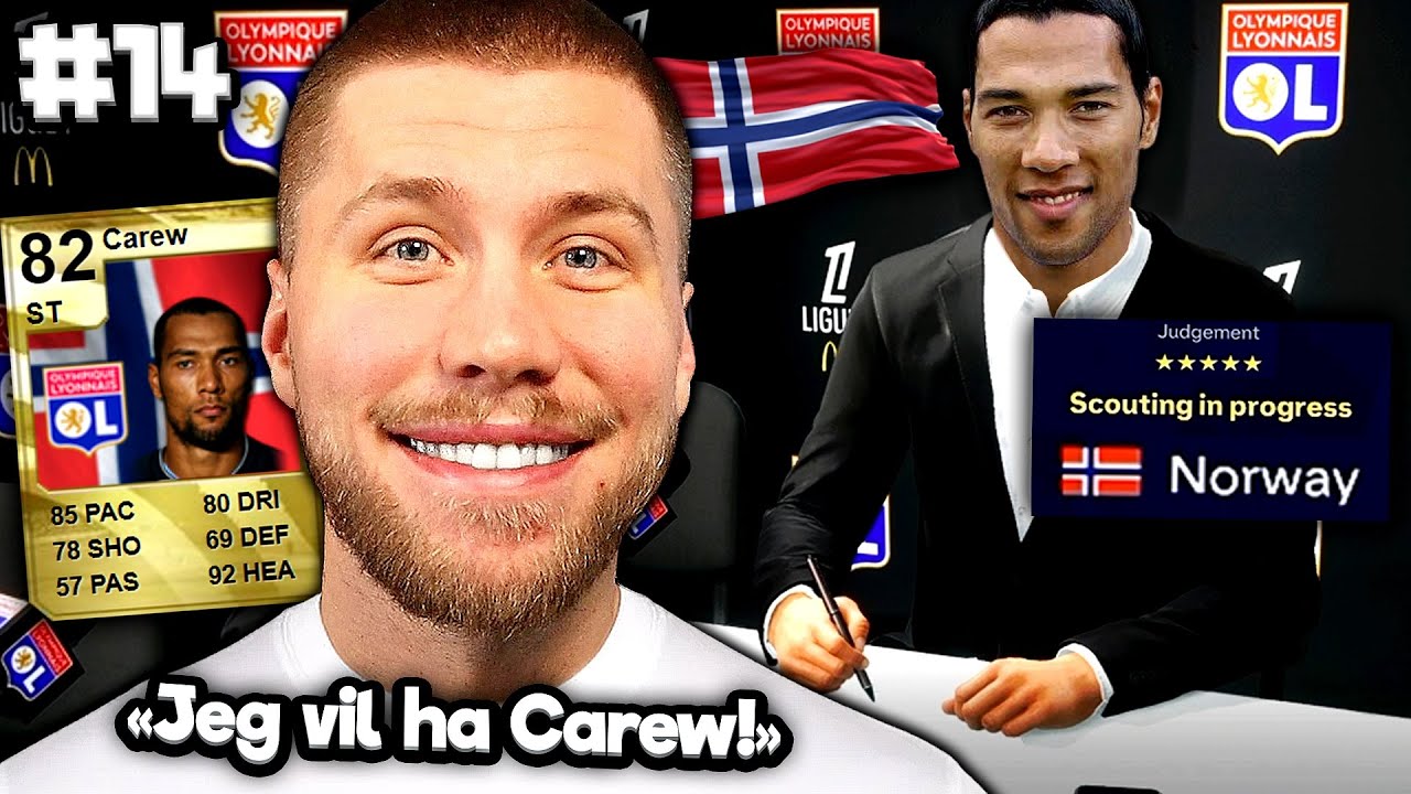Jeg sendte SPEIDERE til NORGE for &aring; Finne den NESTE CAREW 📝🇳🇴 (Lyon Karrieremodus) #14