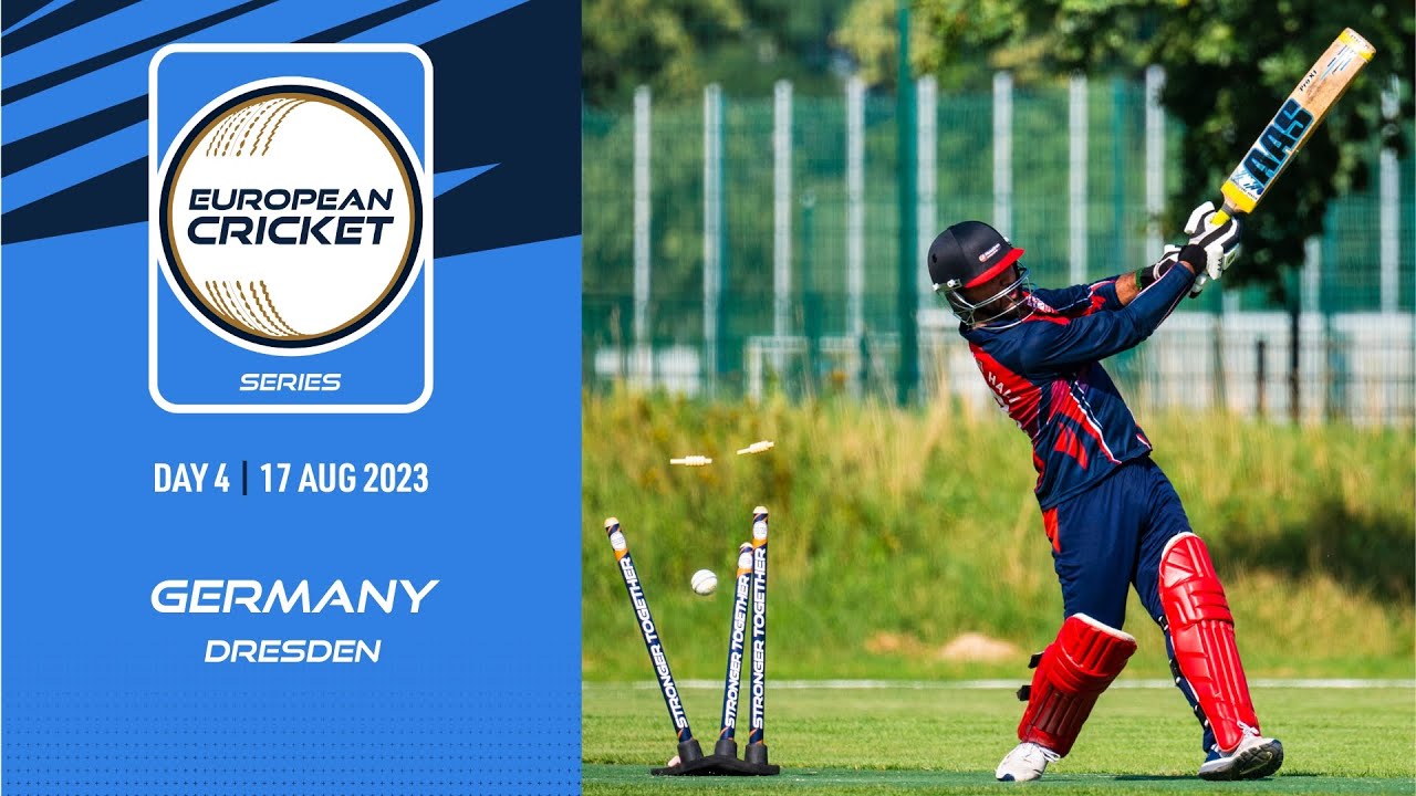 🔴 ECS Germany, Dresden, 2023 | Day 4 | T10 Live Cricket | European Cricket