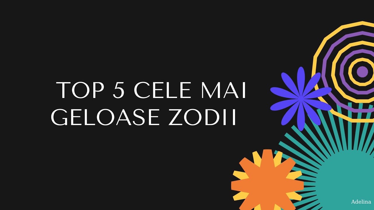 Top 5 cele mai geloase zodii