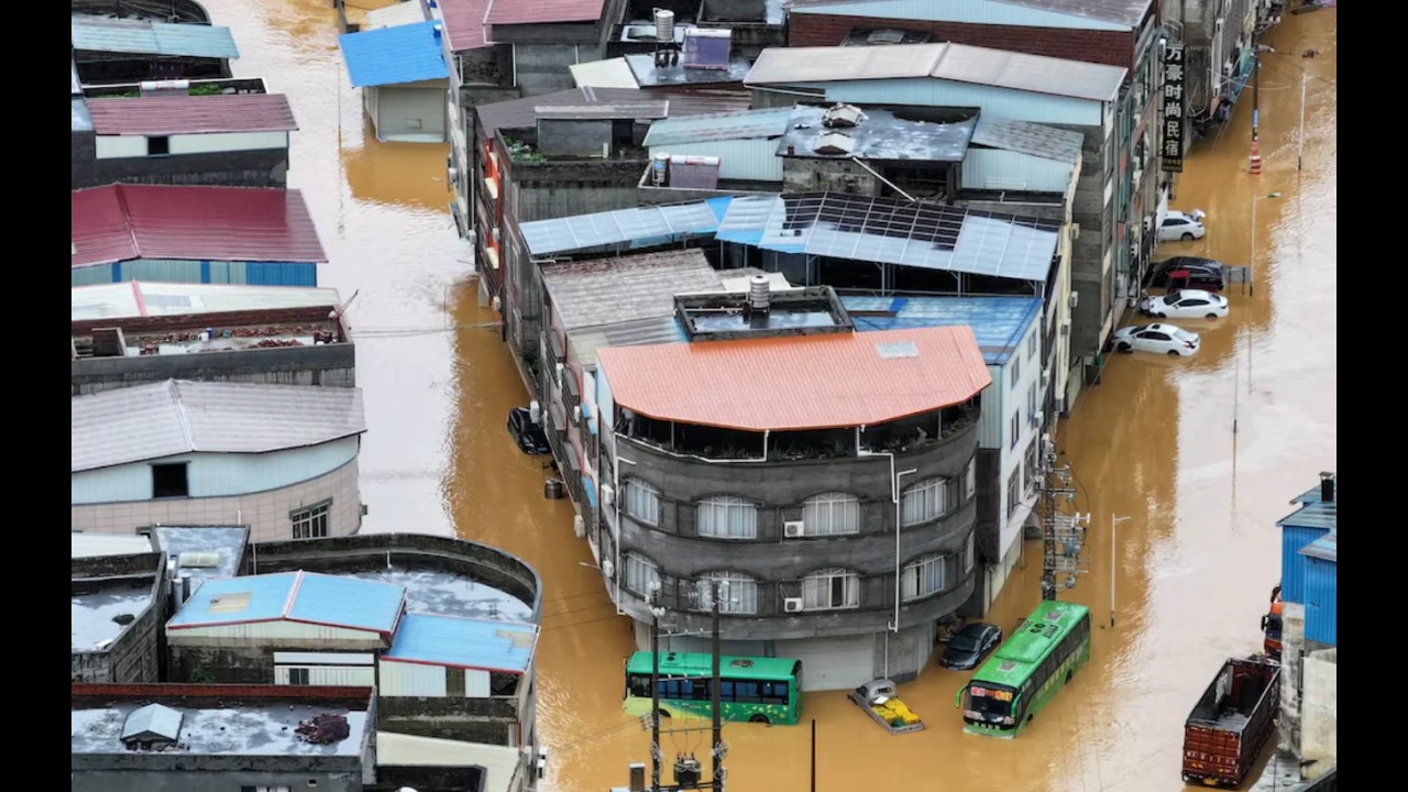 China Floods: Thousands at Risk After Multiple Dams Collapse in Guangxi