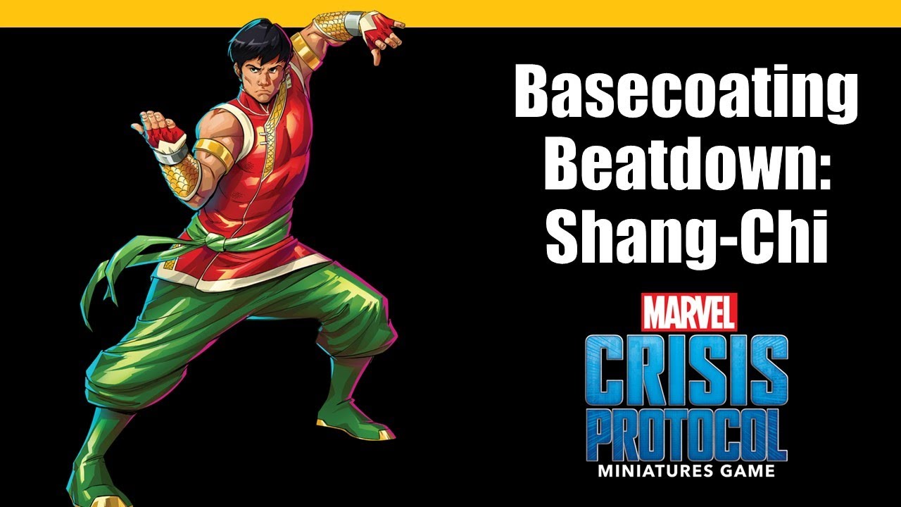 Painting Shang-Chi (Part 2) from Marvel: Crisis Protocol