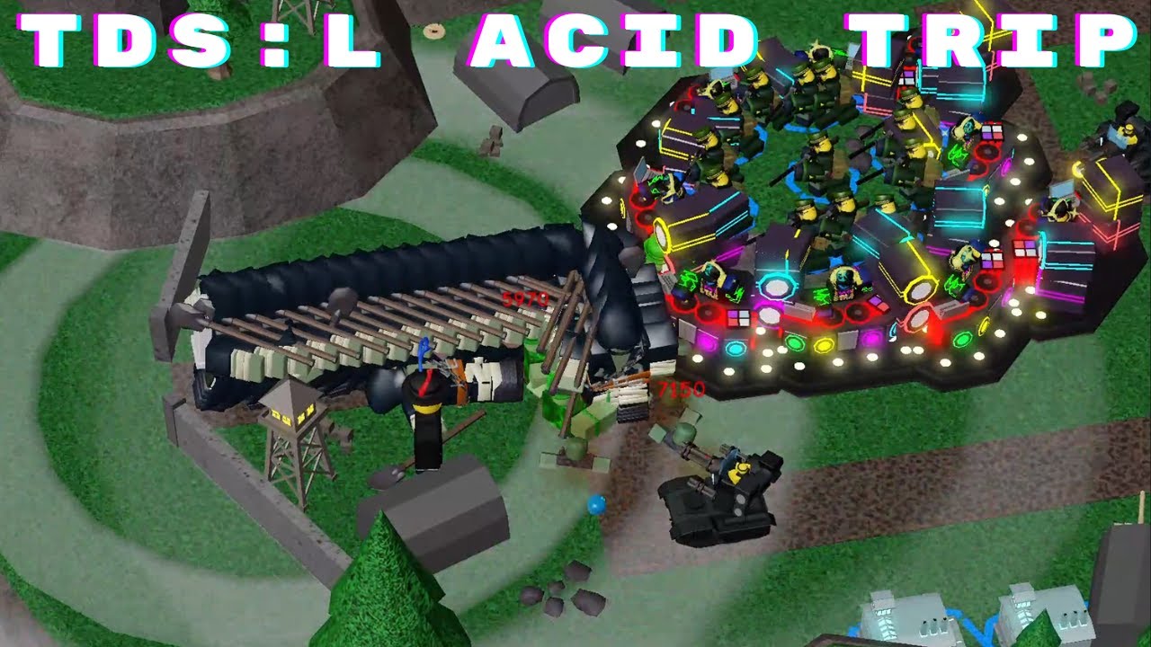 What it feels like to have an acid trip on TDS:L |  (Roblox)