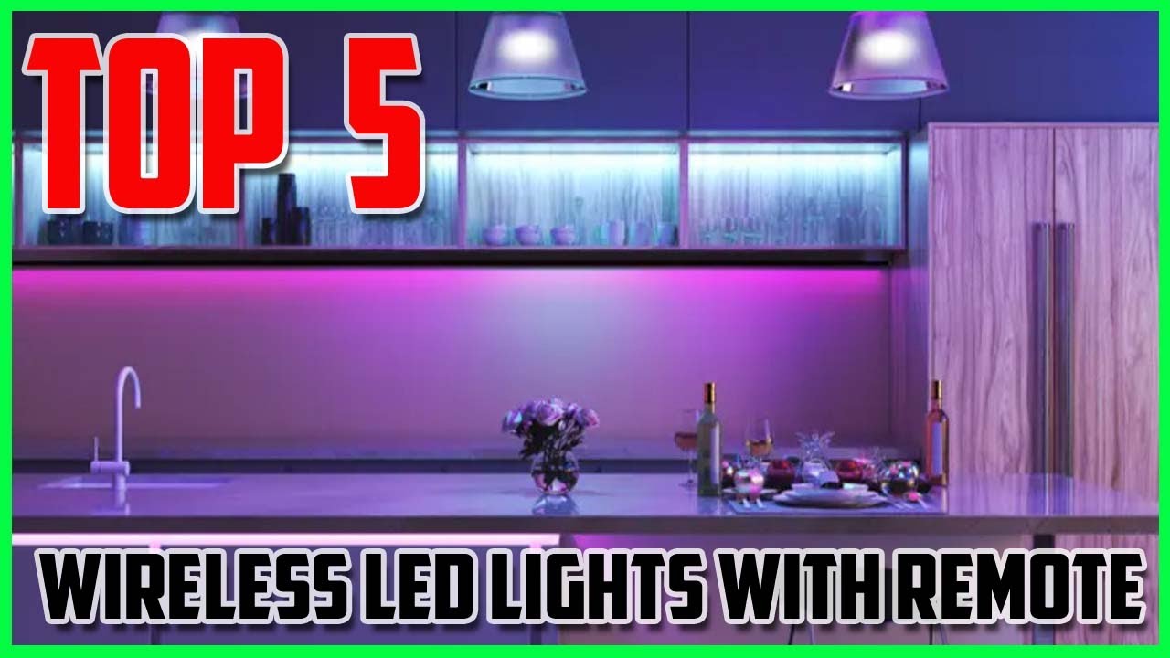 Top 5 BEST Wireless LED Lights with Remote 2023