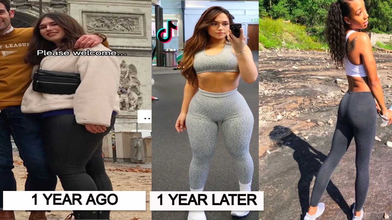 8 Min Of Weight Loss Tiktok Transformation Motivaton | Weight Loss Journey 2023