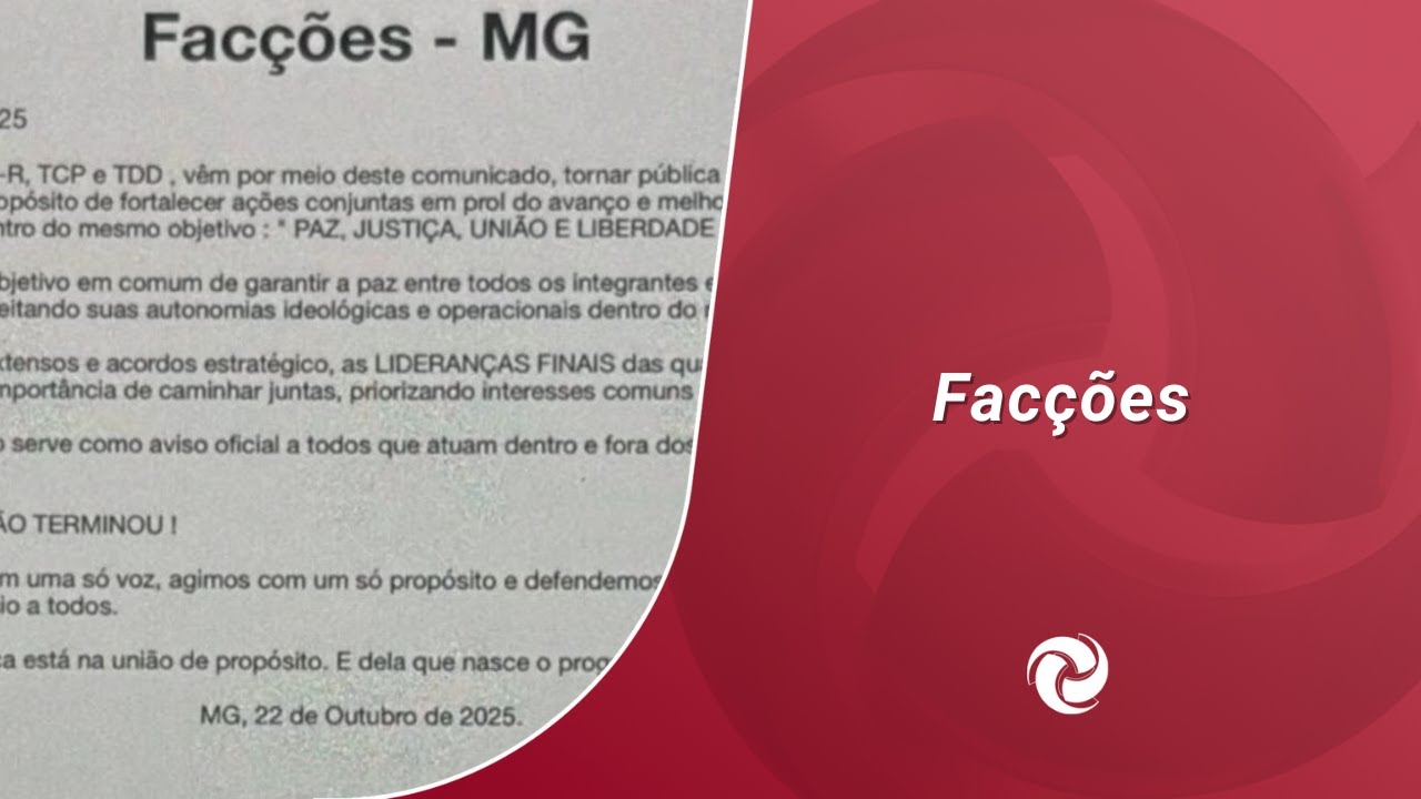 Facções anunciam que era da divisão terminou