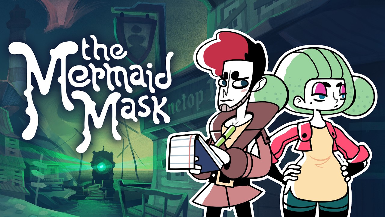 The Mermaid Mask │ New Detective Grimoire Game coming this Summer