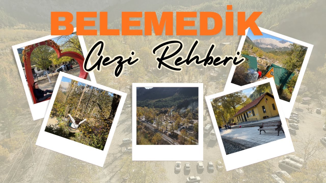 Belemedik Tabiat Parkı Konaklama Çadır kampı bungalov ev restorant Adana gezilecek yerler 