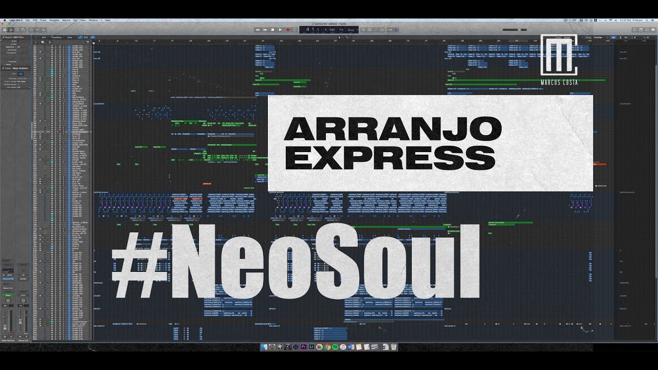 ARRANJO EXPRESS #1 - Fazendo Arranjo Neosoul no Logic Pro X