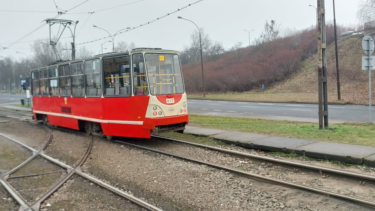 ZTM Katowice (Tramwaje Śląskie) @ Konstal 105Na zmodernizowany #417, Linia 20