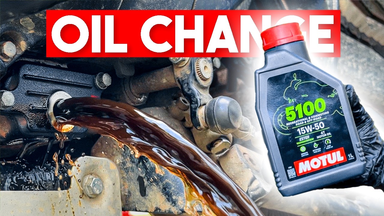 How to Change the Engine Oil on Any Motorcycle