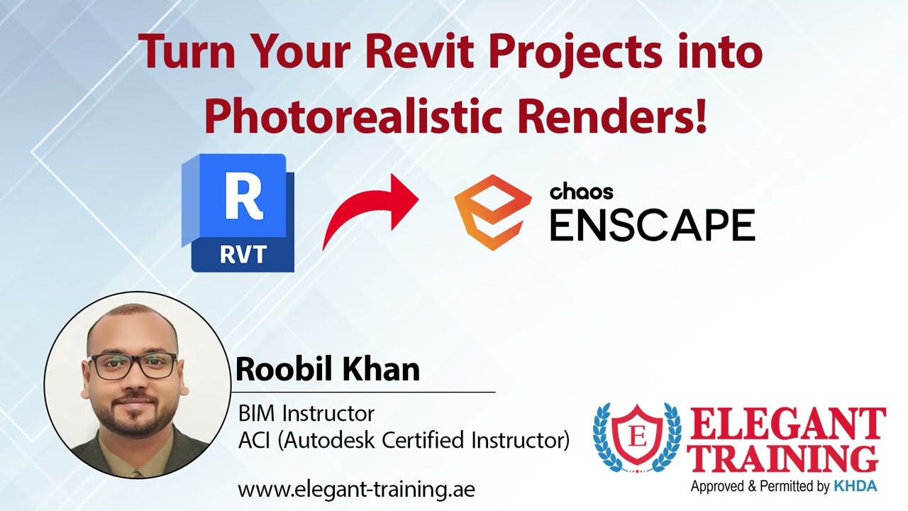 Quick Revit to Enscape Rendering Demo | Real-Time Visualization Made Easy