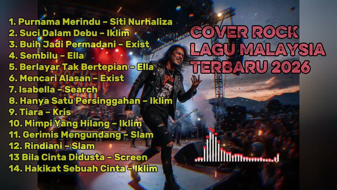 COVER ROCK LAGU MALAYSIA PALING LEGENDARIS TERBARU 2026