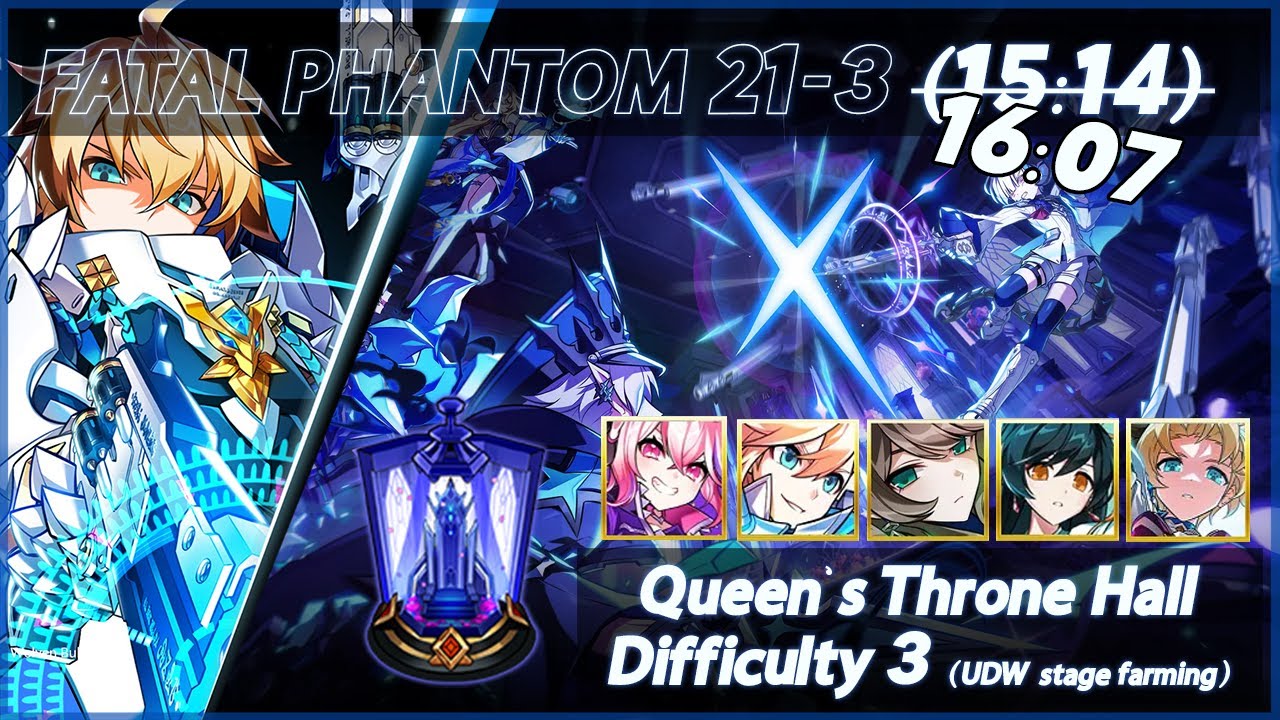 [Elsword NA/엘소드] Fatal Phantom – Queen's Throne Hall [Lv.3] 21-3 페이탈 팬텀 여왕의 알현실 (16:07)