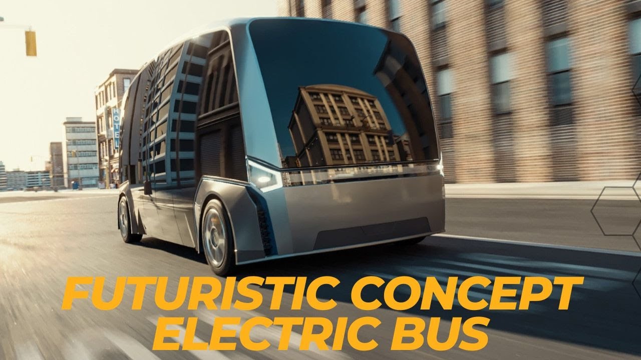 Most Futuristic Concept Electric Bus In The World REE XBW