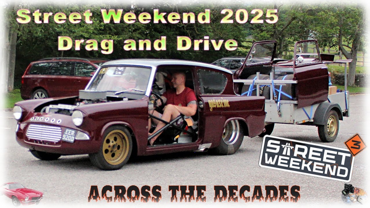 Street Weekend 2025 | UK Drag & Drive • 400 Mile Hot Rod Road Trip & Drag Race