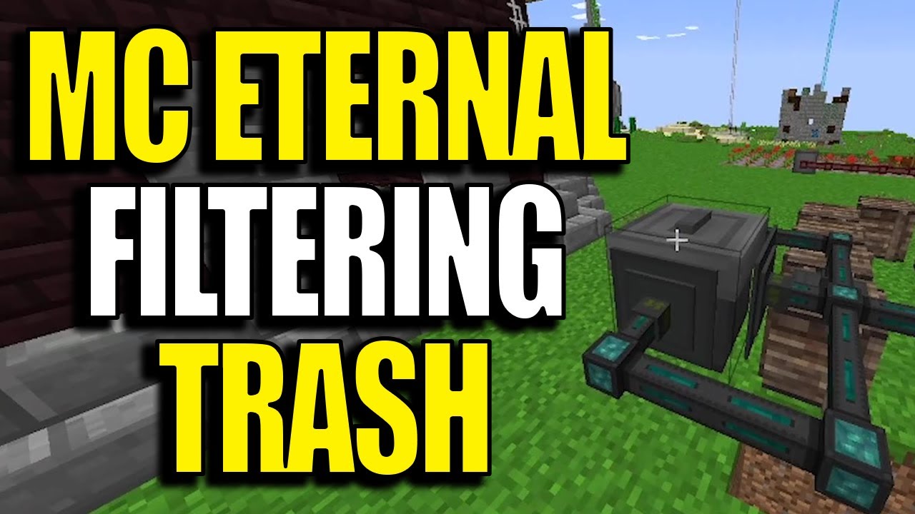 Minecraft MC Eternal Modpack Chapter 2 Ep 51 - Filtering Trash with Ender IO