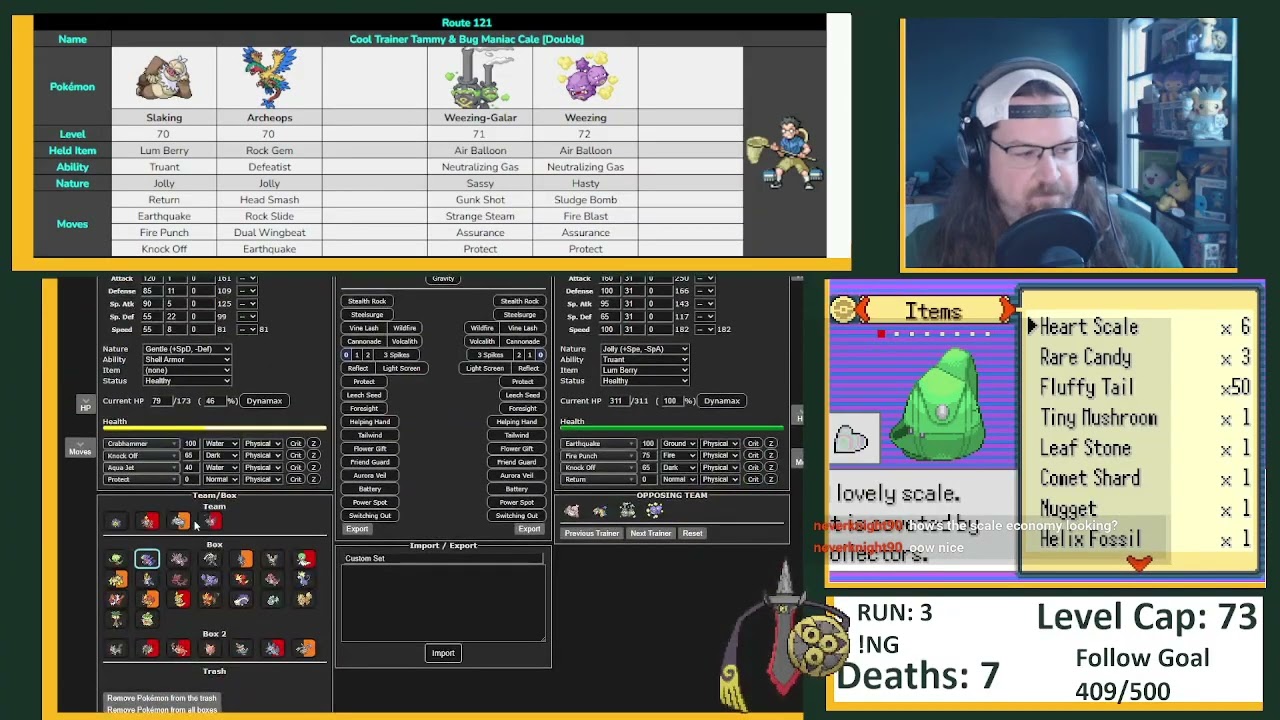 [A3 | NG++ ] 120, 121, and LCR??!! pt2 Pokemon RunAndBun Hardcore Nuzlocke!