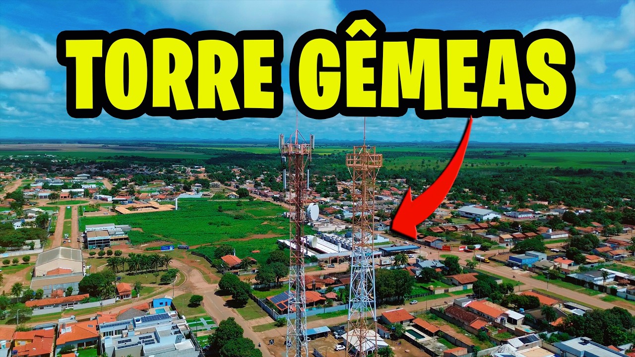 VOANDO COM DRONE PRÓXIMO DAS TORRES DE CELULAR NA CIDADE