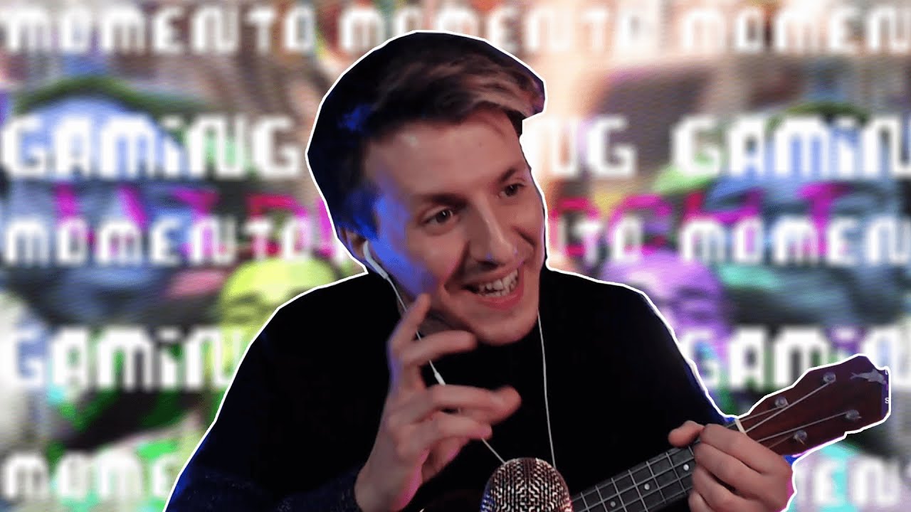Enrico Zerodx SCOPRE, STUDIA ed ESEGUE la sigla del MOMENTO GAMING con l’UKULELE