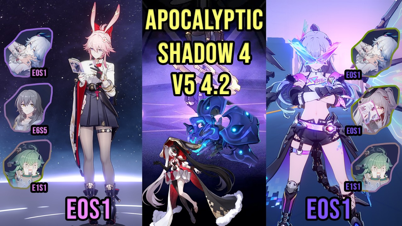Apocalyptic Shadow 4.2 V5 | E0S1 Evanescia | E0S1 Silver Wolf Lv.999 | Honkai: Star Rail Showcase