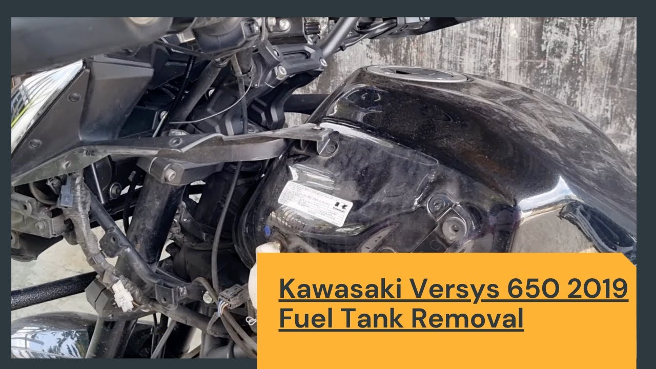 Kawasaki Versys 650 Fuel Tank Removal The Easy Way