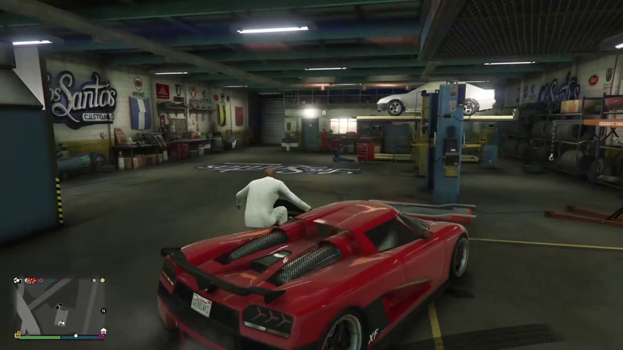 GTA V - Los Santos Customs Glitch
