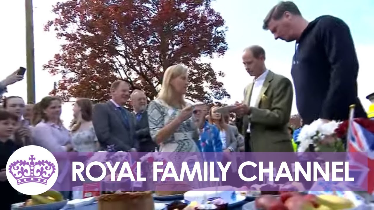 Prince Edward and Sophie Celebrate Coronation Big Lunch