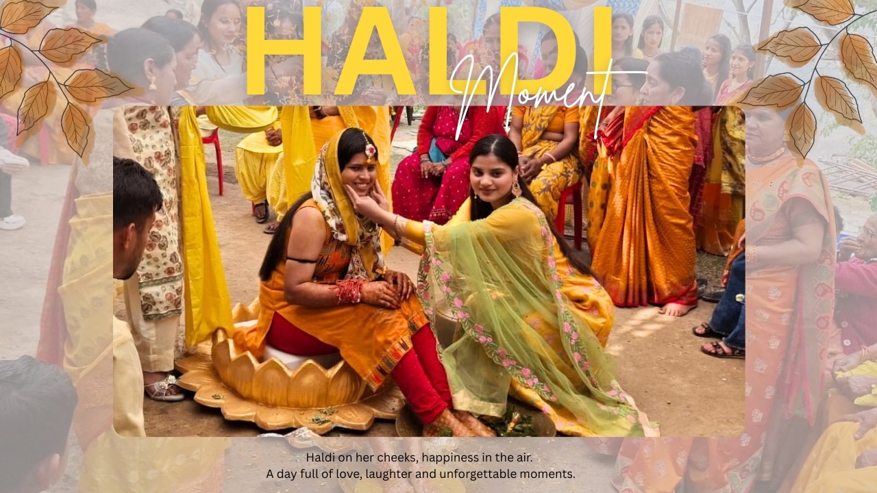 Bride Haldi Ceremony 💛 | Beautiful Haldi Moments with Family