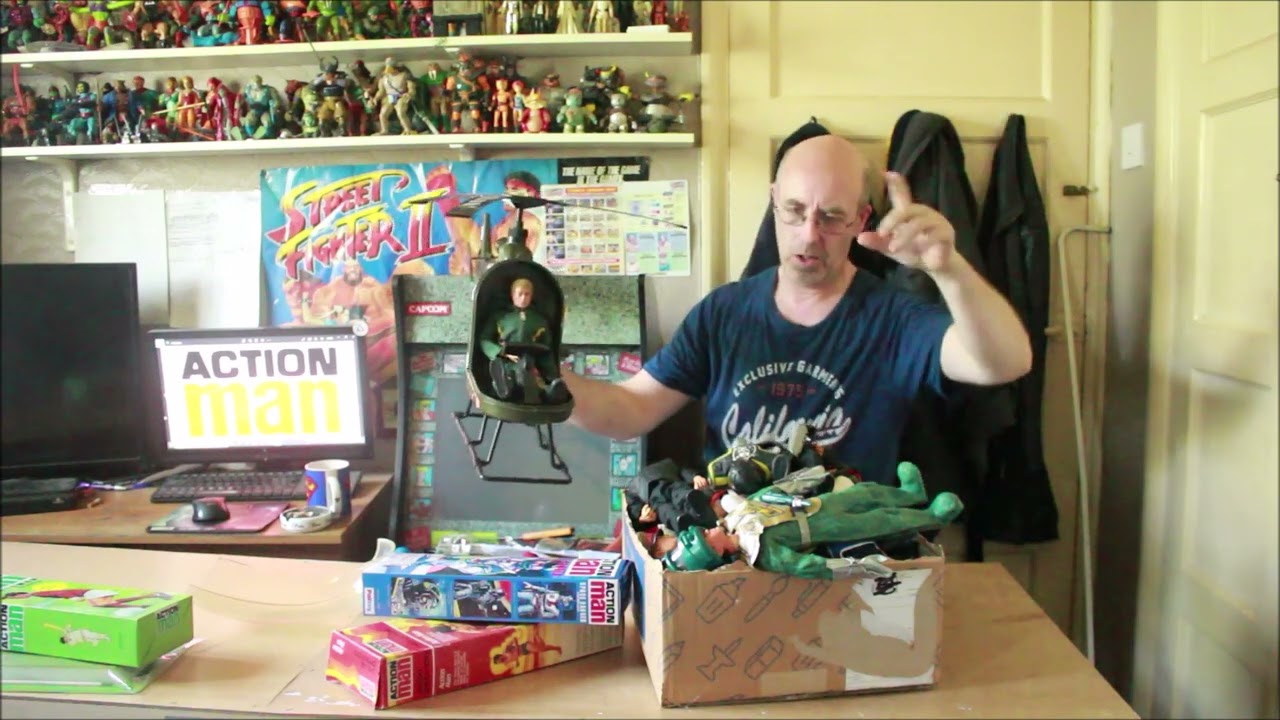 vintage action man collecting since last time.