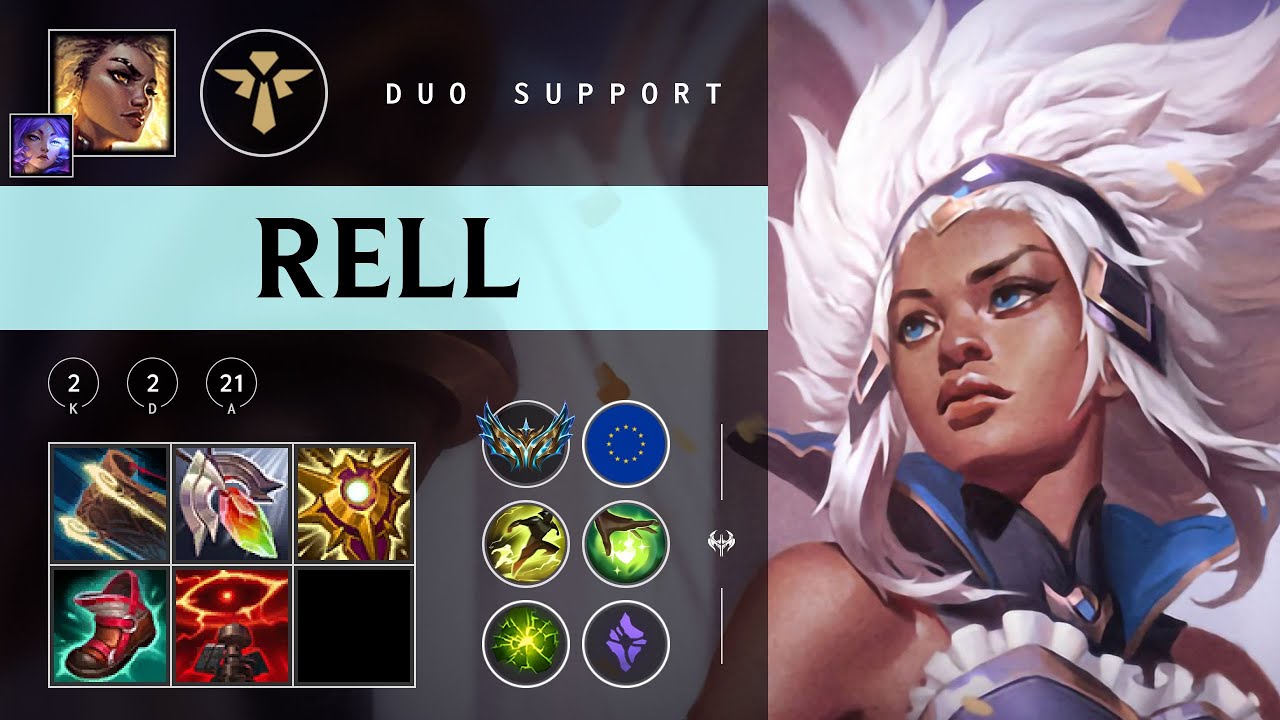 Rell Support vs Alistar - EUW Challenger Patch 25.23