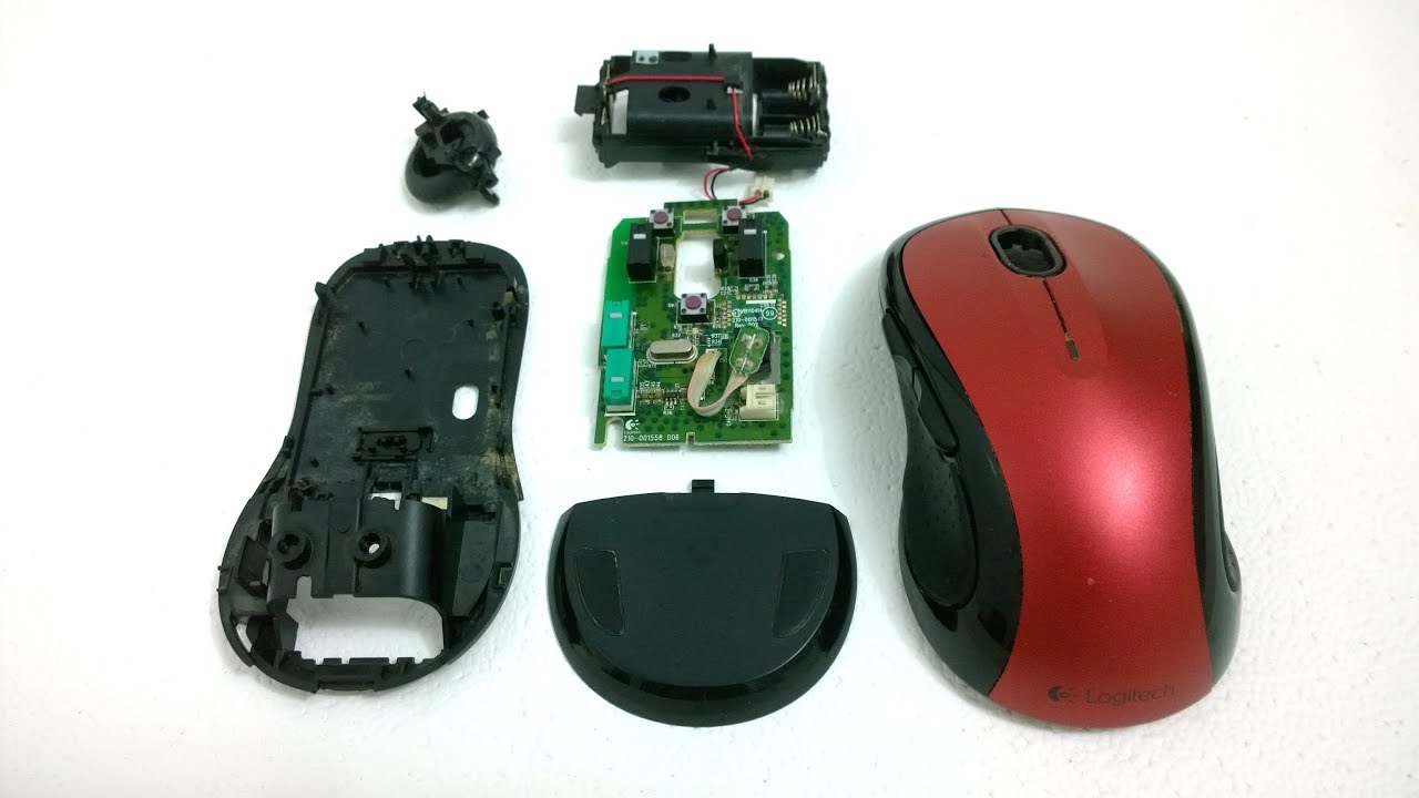 Logitech M510 Wireless Mouse - Complete Disassembly