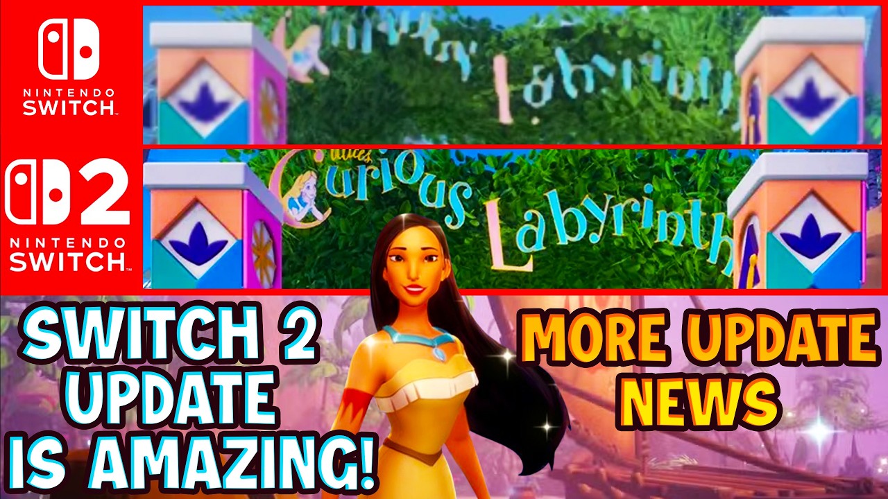 Обновление для Switch 2 кардинально изменило ситуацию в Disney Dreamlight Valley! Ещё несколько п...