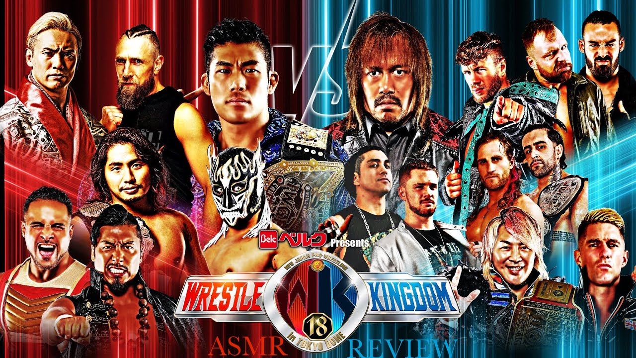 ASMR NJPW Wrestle Kingdom 18 Review