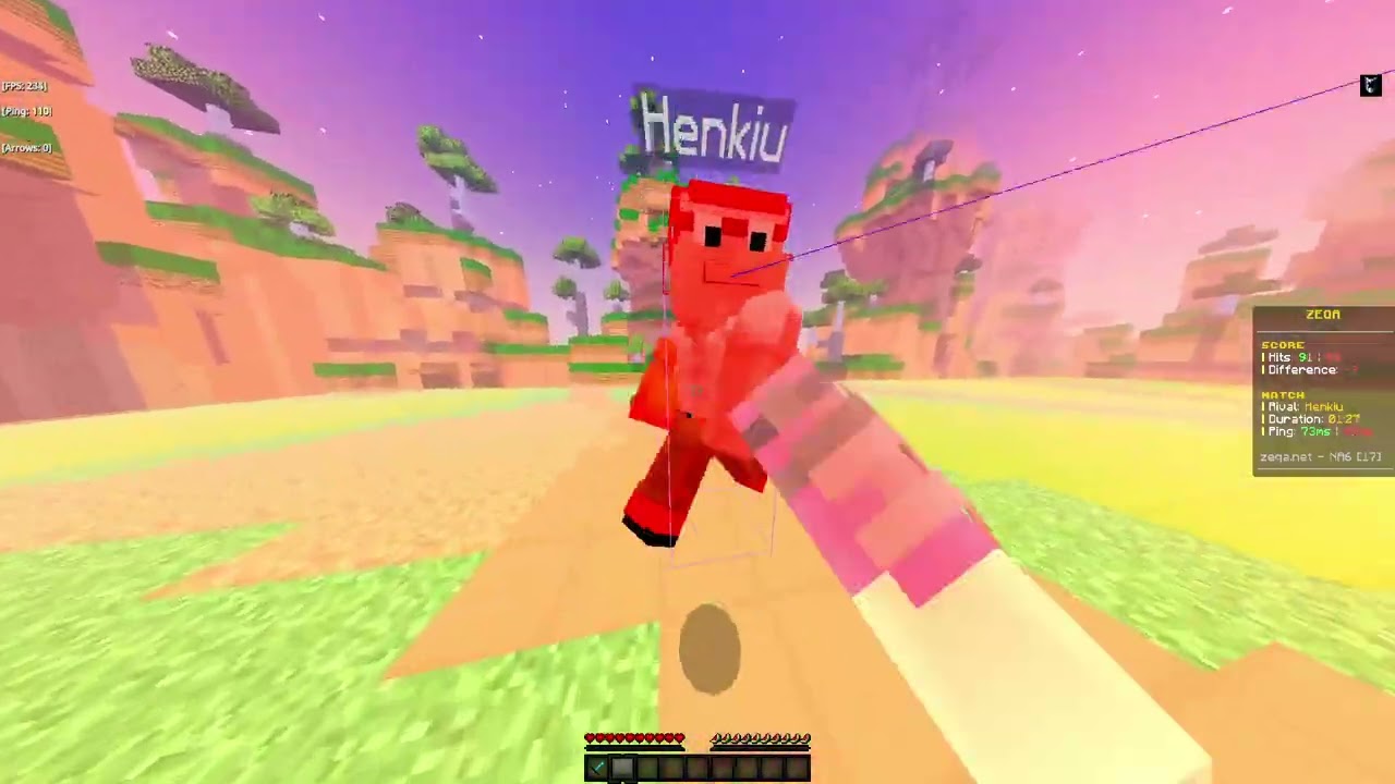[INCOMPLETE] GlitchyB3300 vs. Henkiu | Boxing Test