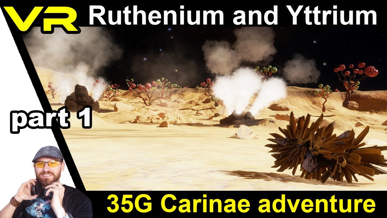 Hunting for Ruthenium in Elite Dangerous VR part 1