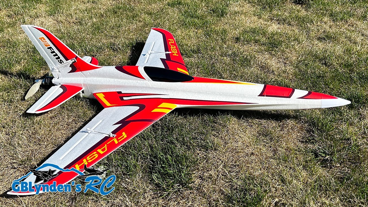 Maiden Flight RC Plane Crash | 112MPH FMS Flash 850mm RC Speed Plane