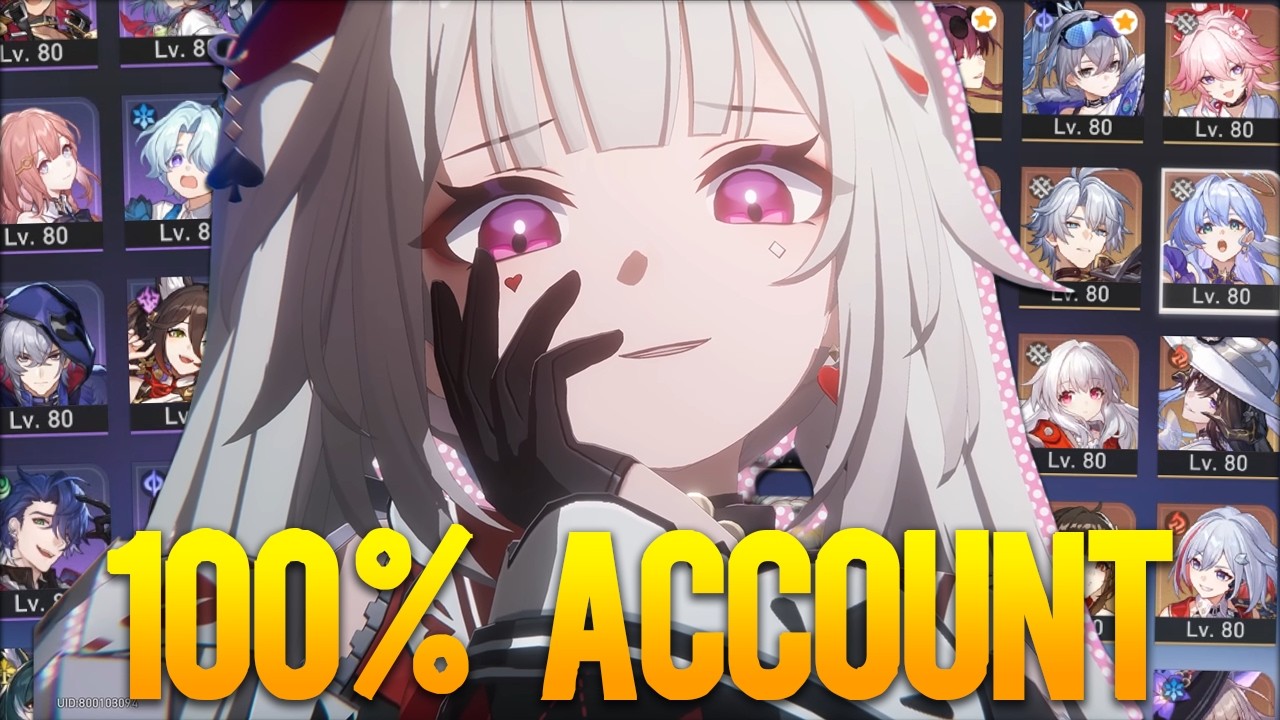 Я создал каждого персонажа в игре Honkai: Star Rail.
