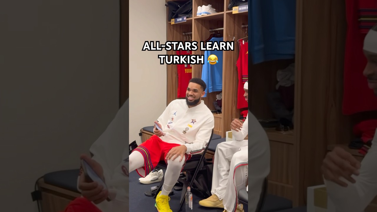 All-Stars are trying to learn Turkish 😂