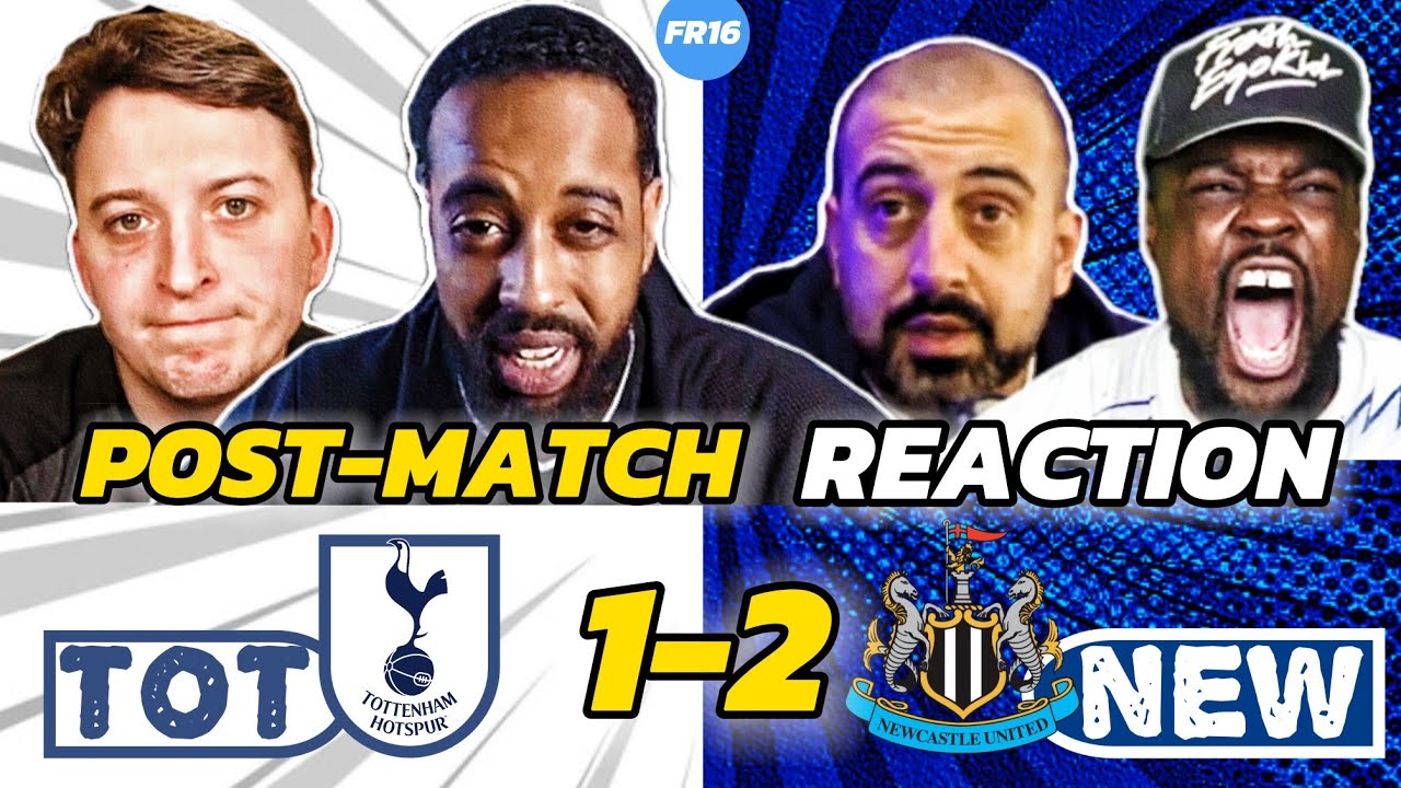 SPURS FANS FUMING 🤬 POST-MATCH REACTION TO SPURS 1-2 NEWCASTLE