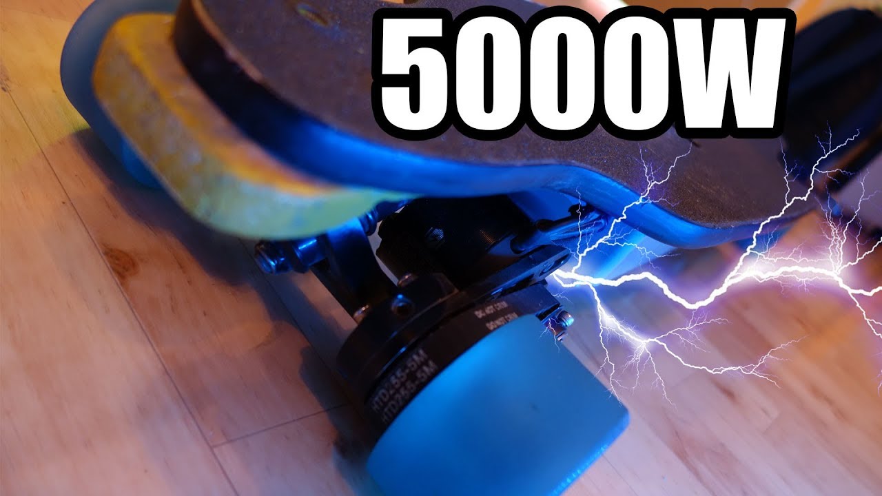 Elektrisches Longboard selbstgebaut!