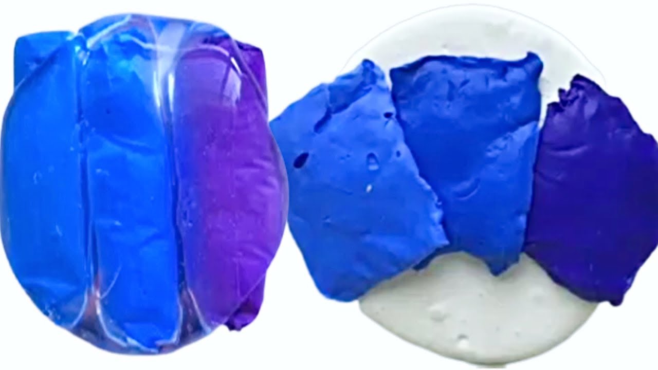 Oddly SATISFYING Video Compilation - Clay Slime Mixing (Making Butter Slime) #45