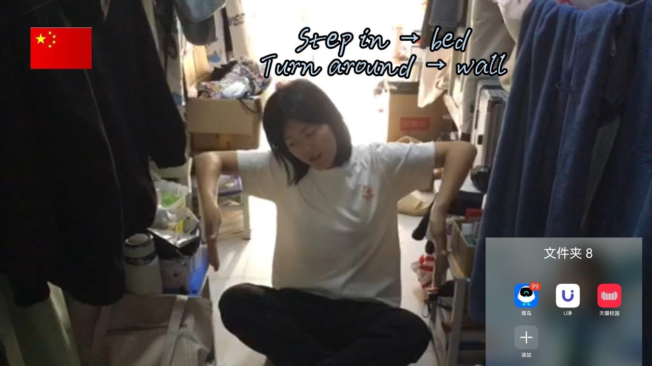 Inside a Chinese University Dorm-you won't believe How we live