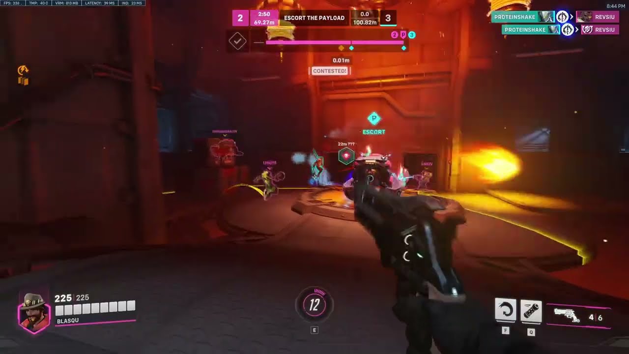 When you treat Overwatch 2 as an aim trainer