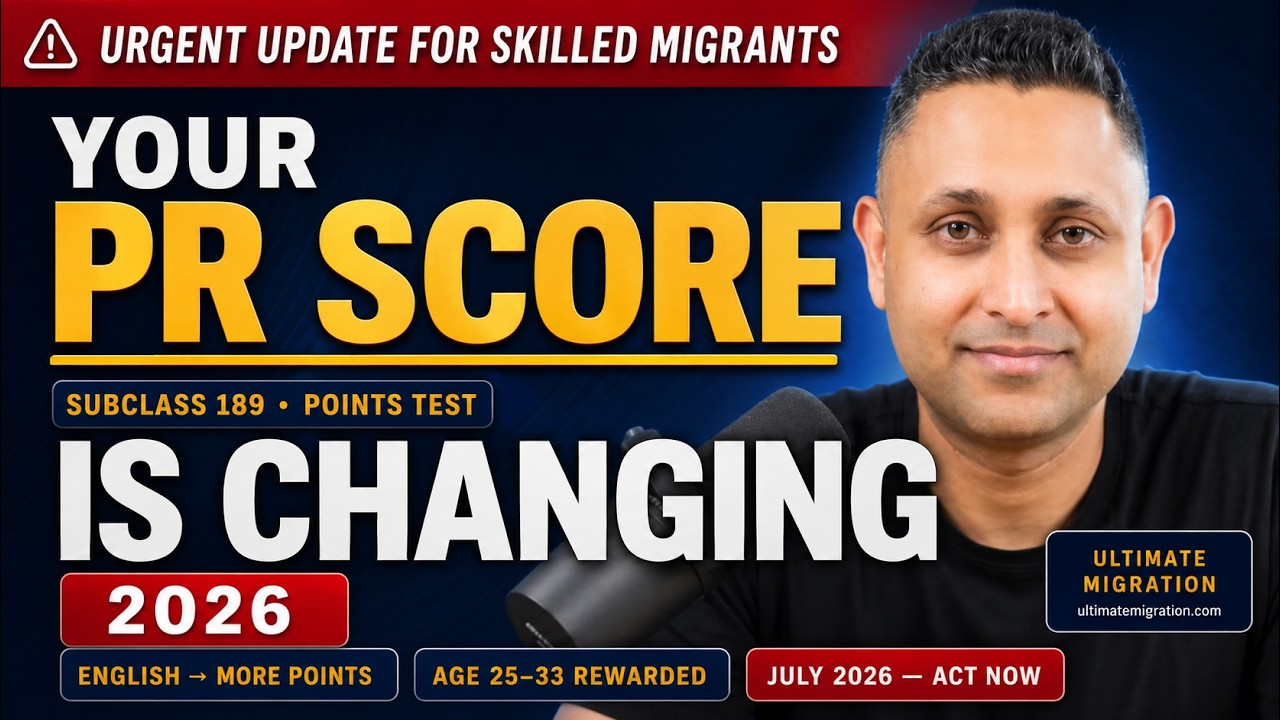 Australia PR Pathway Alert: Points Test Reforms 2026