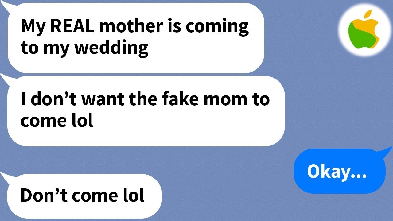 【Apple】 The boy I raised for 20 years told me not to come to his wedding...