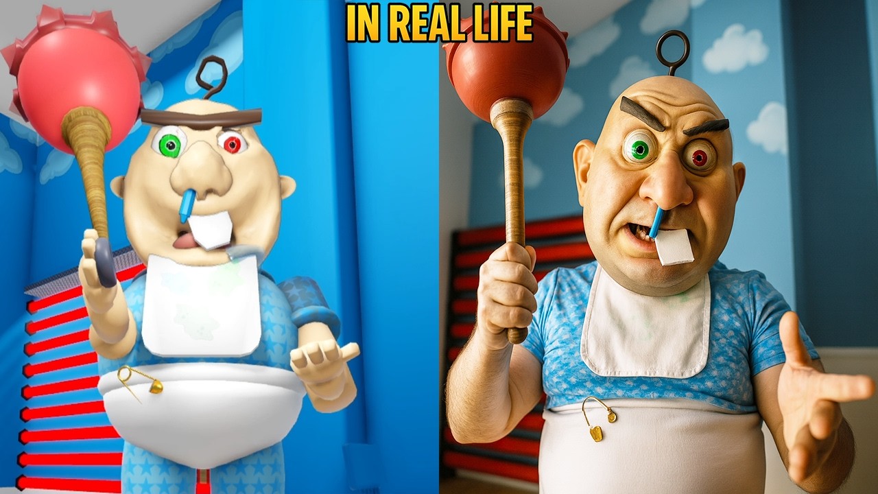 Escapar de la guardería bebé Bobby EN LA VIDA REAL OBBY - Nueva actualización Roblox Todos los jefes