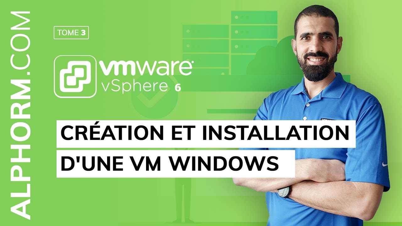 Tuto VMware vSphere 6 - Comment installer une VM Windows