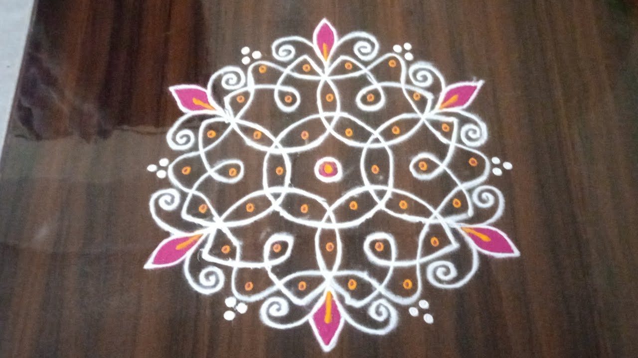 7*4 Dailyrangoli | Simplerangoli | easyrangoli | traditionalrangoli | festivalrangoli | #gssrangoli